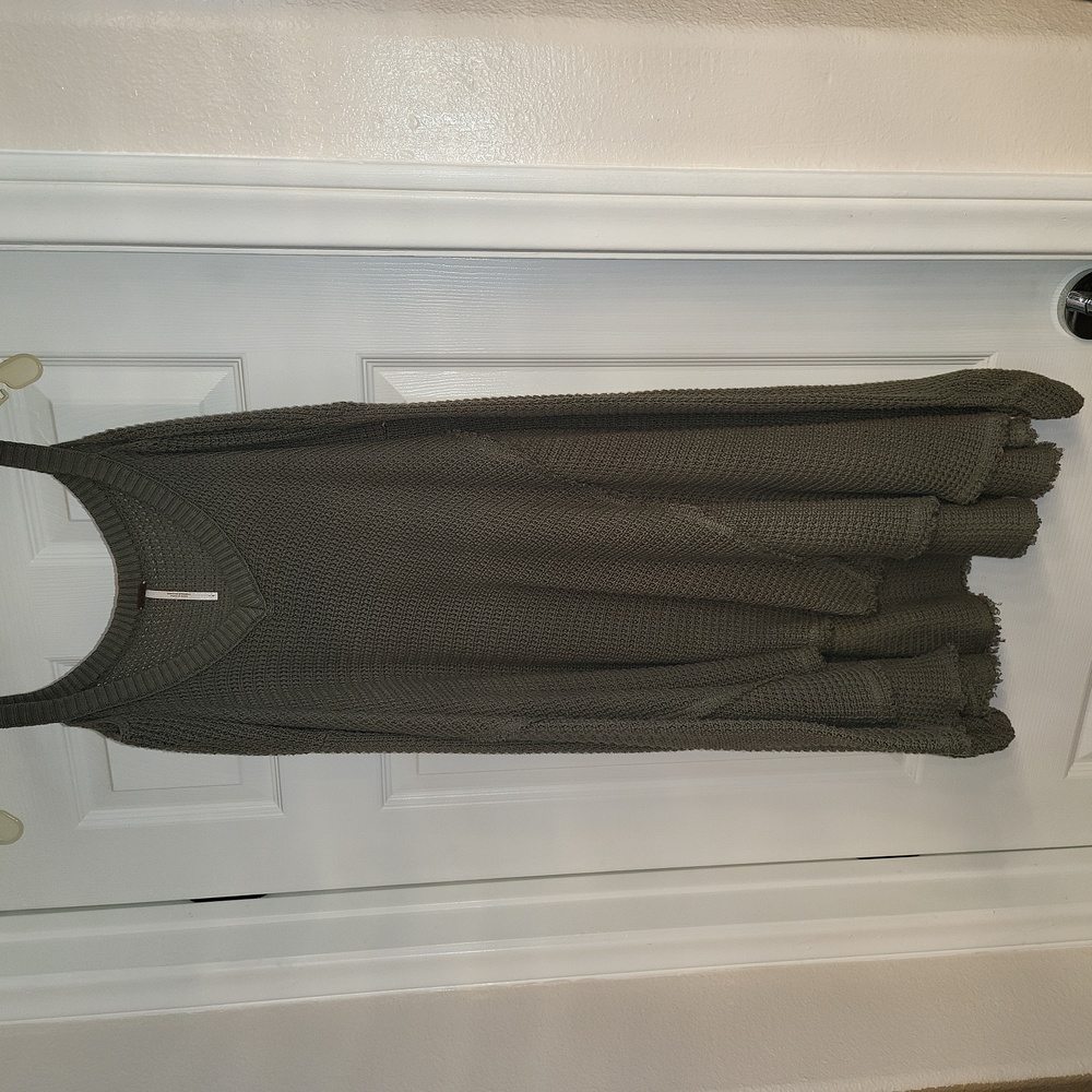 Free People, Shoulder Out, Long Sleeve Sweater